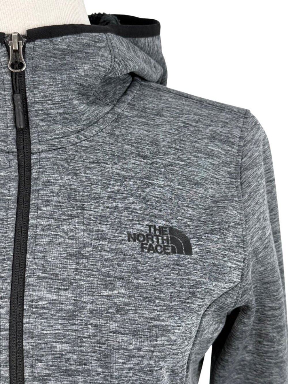 The North Face Gray Zip-Up Fleece Lined Canyonlands Hoodie Jacket S | Athleisure - Picture 4 of 16